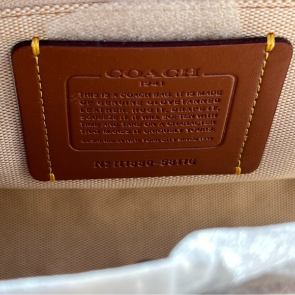 COACH 1941 Rogue 30 In Oxblood Whipstitch (second generation) - Picture 9 of 11